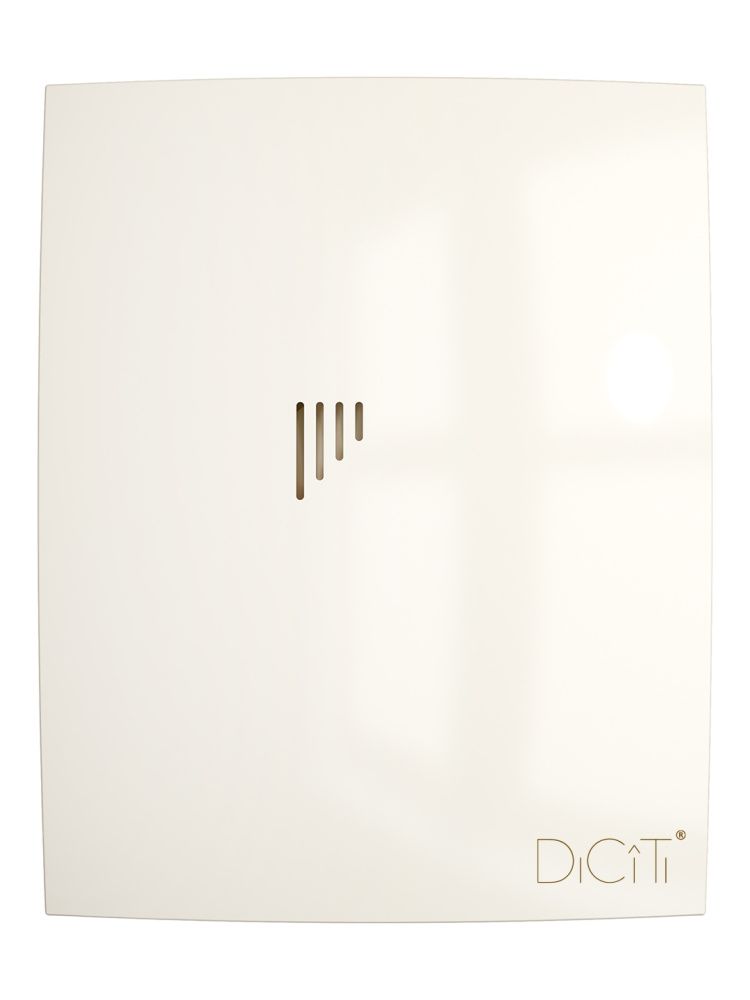  Вентилятор накладной BREEZE D100 обр.клапан Ivory DICITI 
