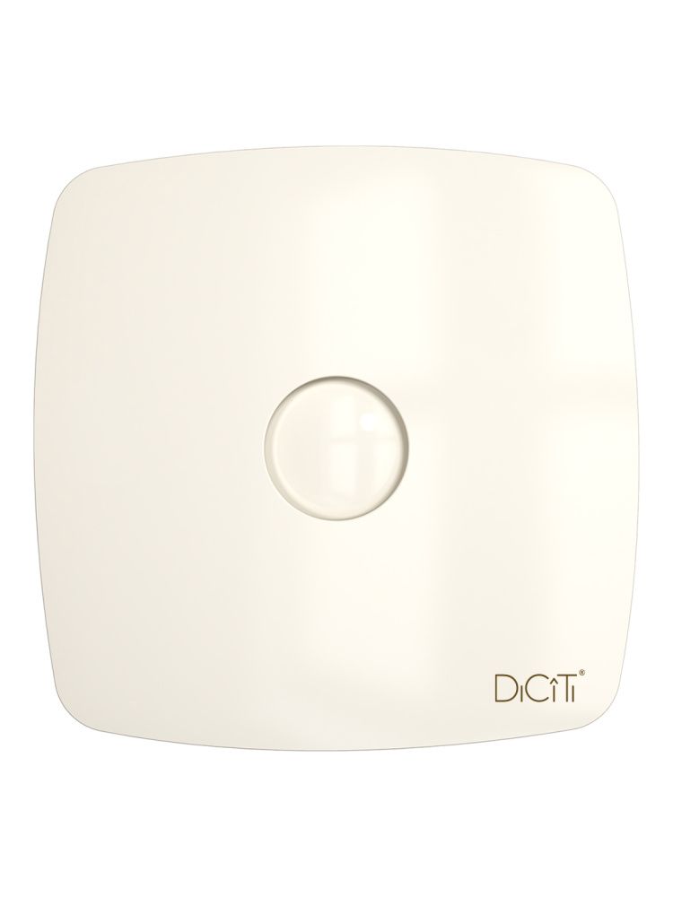  Вентилятор накладной RIO D125 обр.клапан Ivory DICITI 