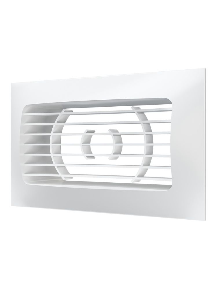  Решетка вентиляционная РСФ фланец 110х55 140х85 пластик ERA 