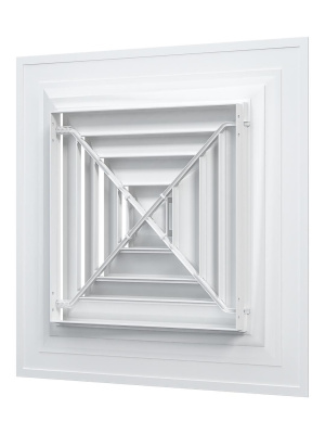 Диффузор CD 445х445 алюминий ERA PRO