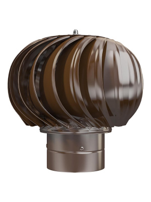 Турбодефлектор ТД фланец D125 окраш.сталь RAL 8017 ERA