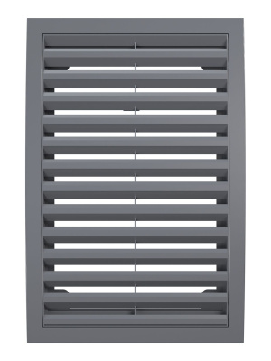 Решетка вентиляционная РРН разъемная 200х300 ASA Gray ERA