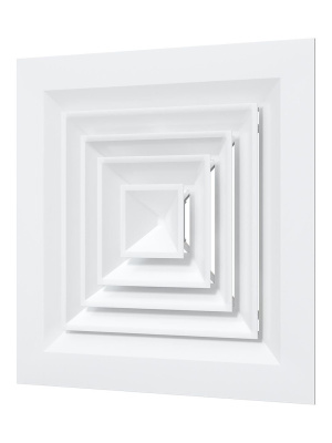 Диффузор CD 445х445 алюминий ERA PRO