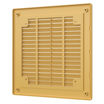 Решетка вентиляционная Р сетка разъемная 209х209 пластик Beige ERA